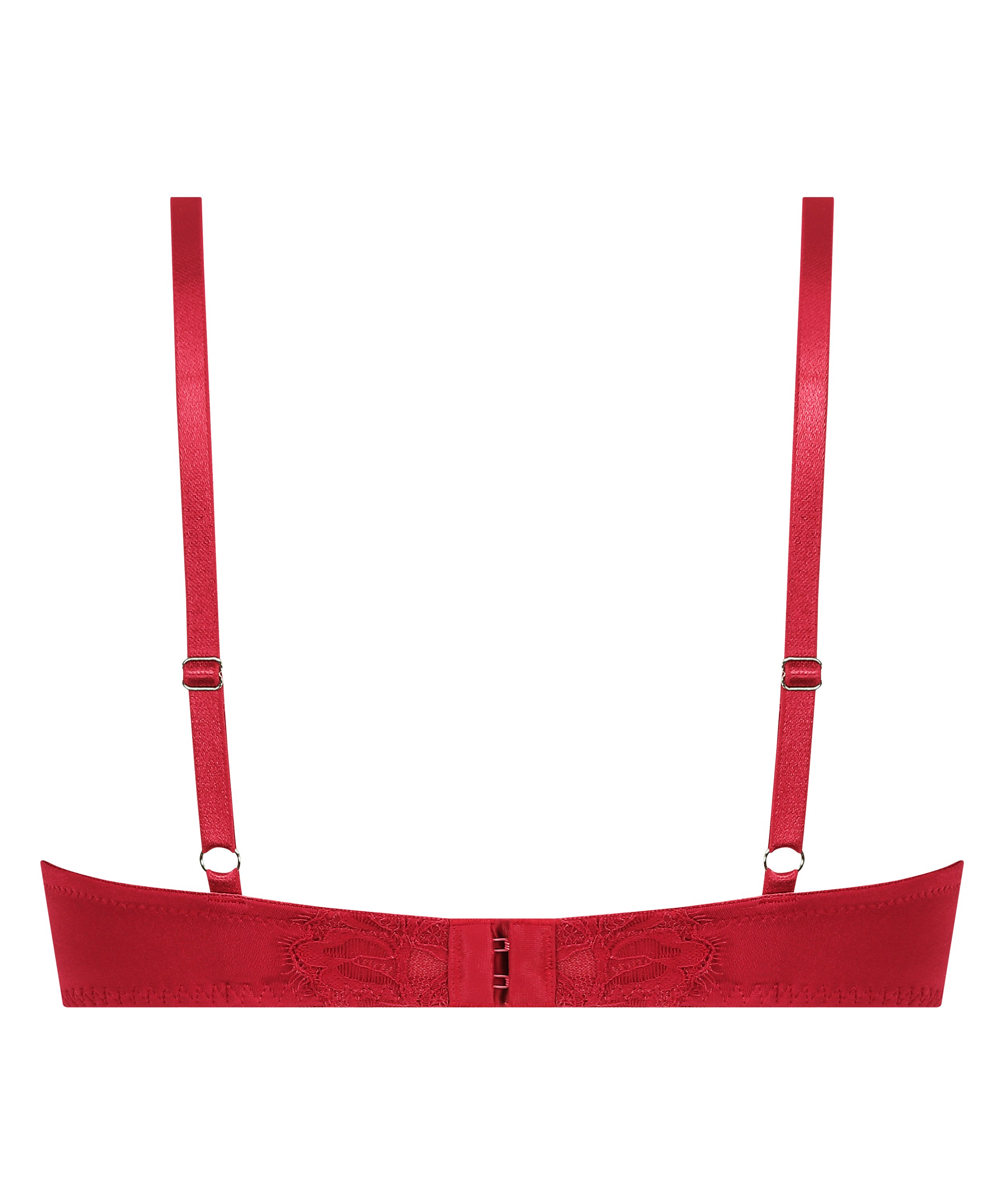 Charlotta Padded Underwired Bra, Red, main