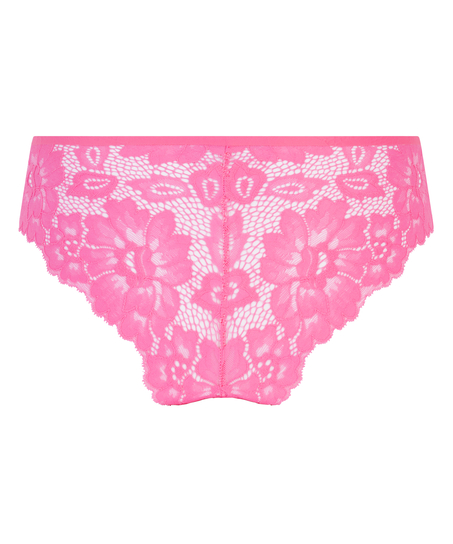 Invisible Lace Back Brazilian, Pink