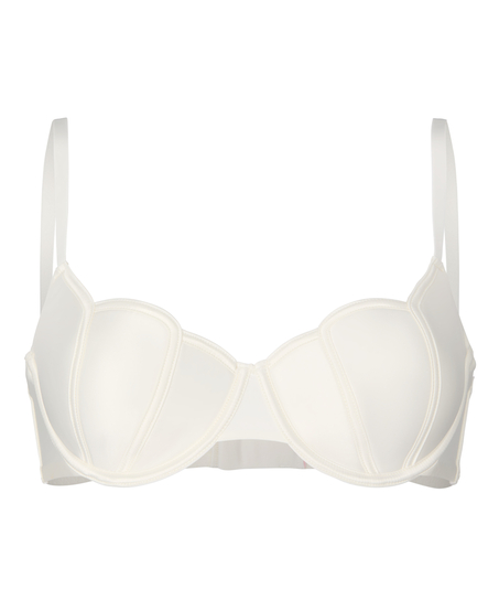 Padded Underwired Bra Britt, White