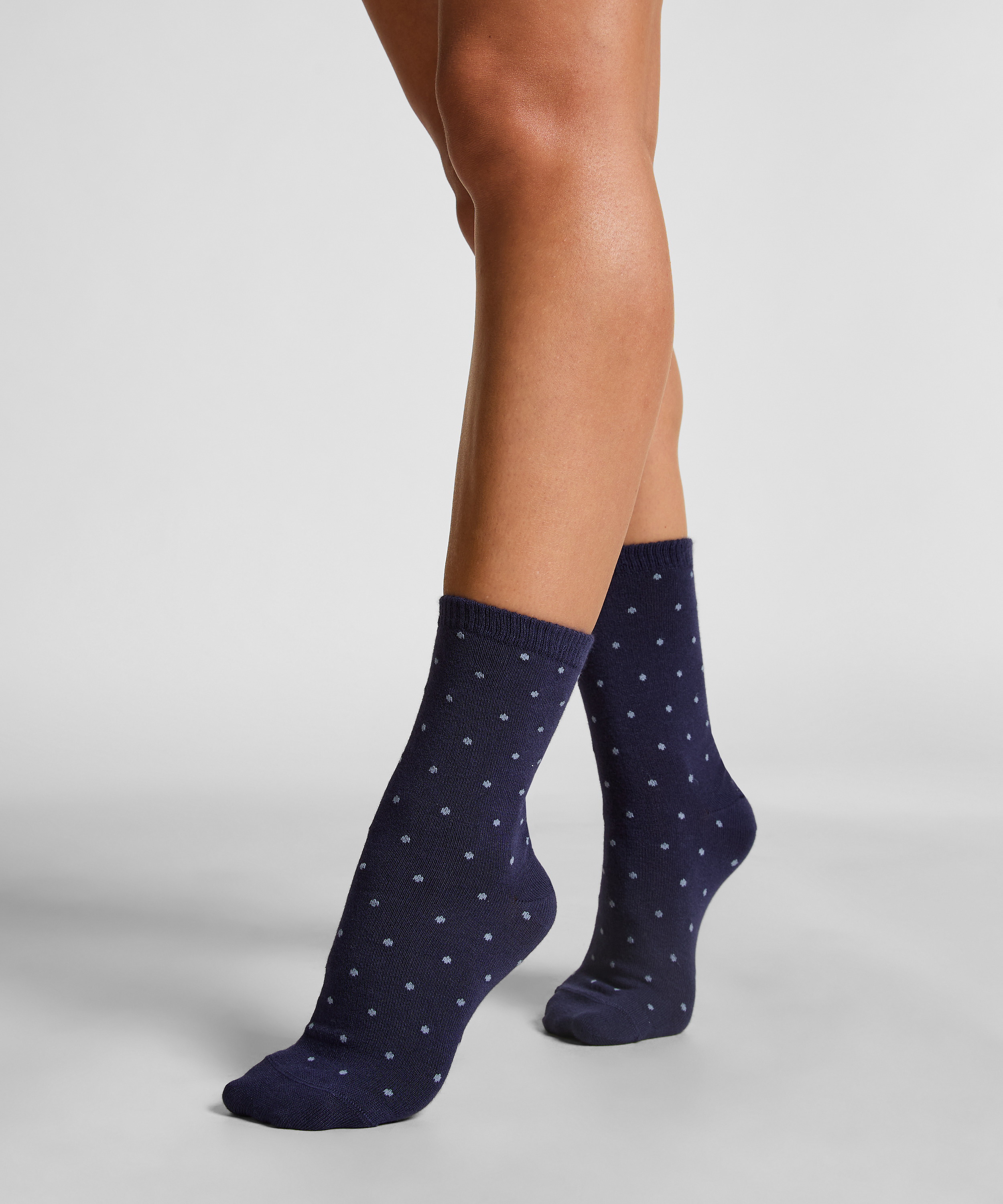 Modal Crew Socks, Blue, main
