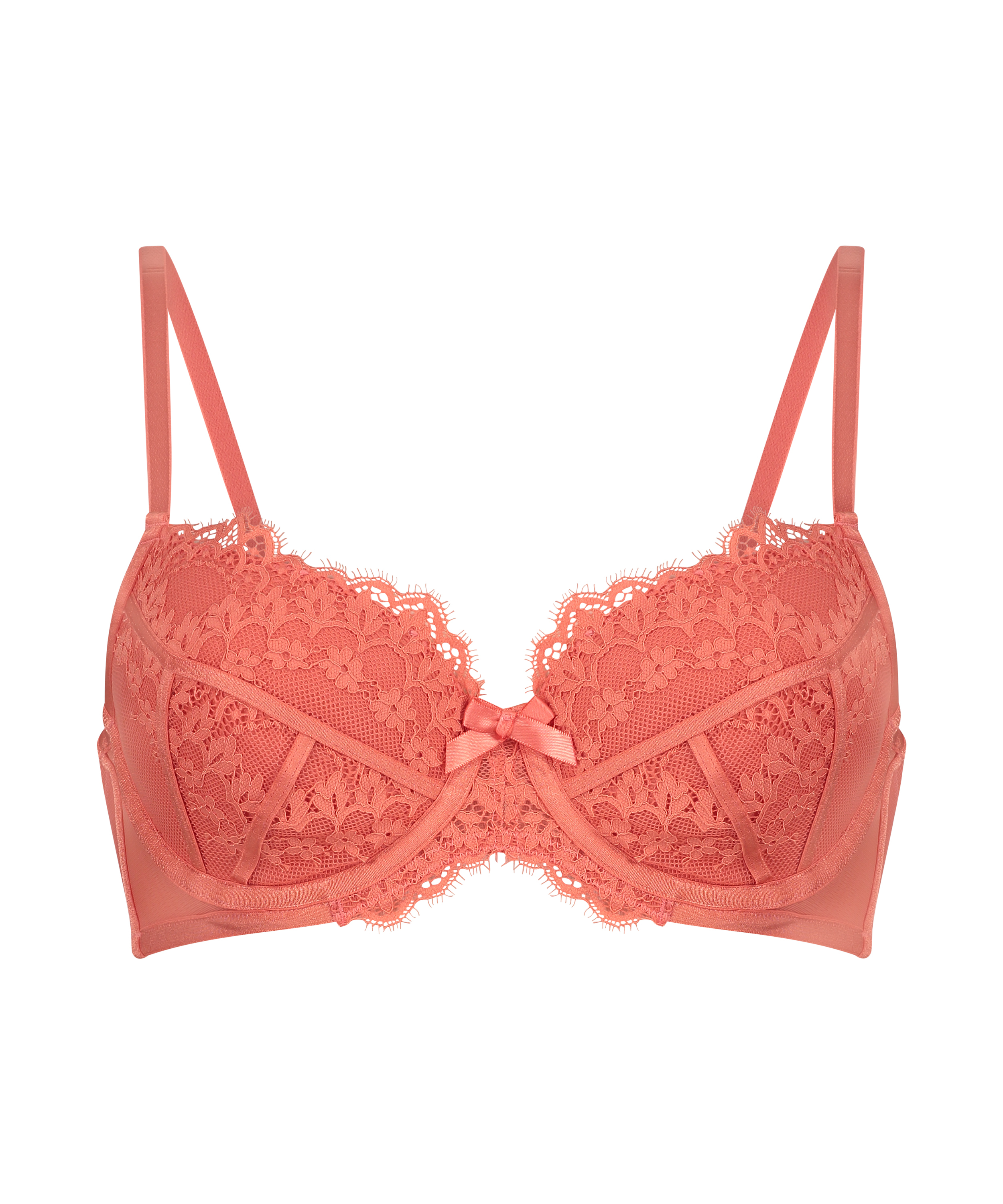 Padded Underwired Bra Emily, Orange, main