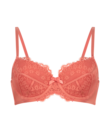 Padded Underwired Bra Emily, Orange