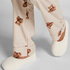 Slippers Violet, White