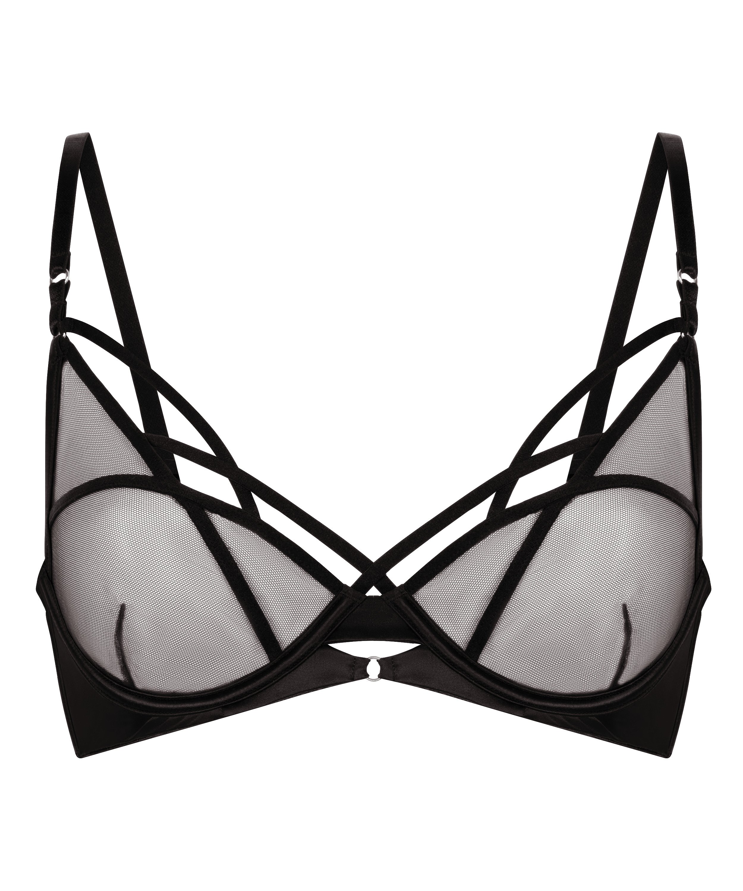 Jana Non-Padded Underwired Bra, Black, main