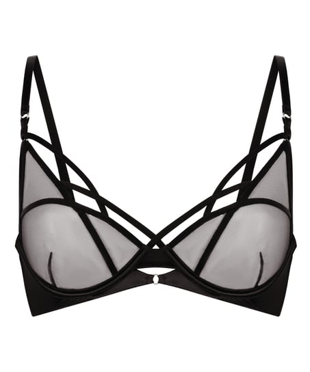 Jana Non-Padded Underwired Bra, Black