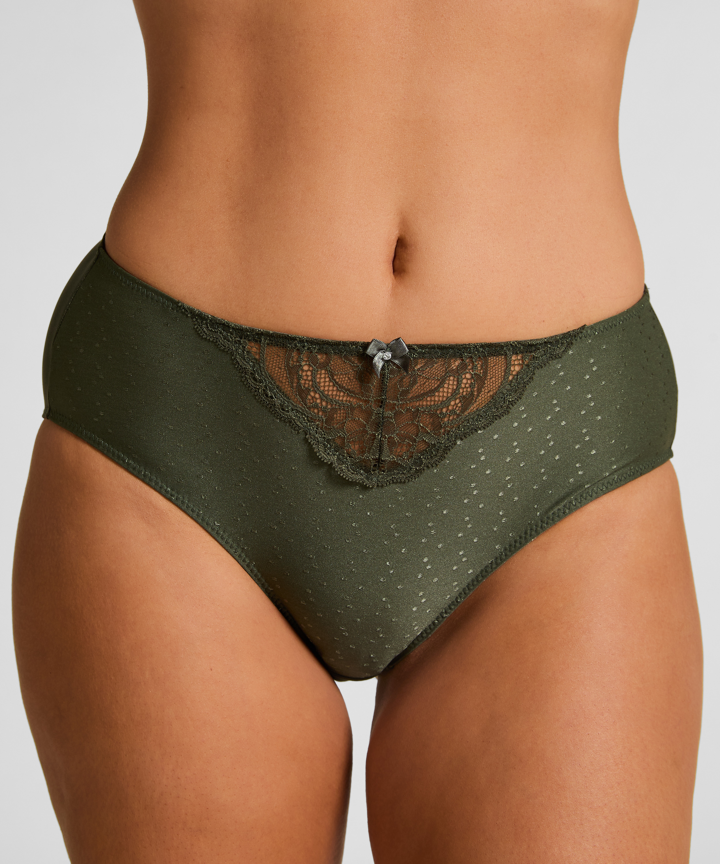 Sophie high knickers, Green, main