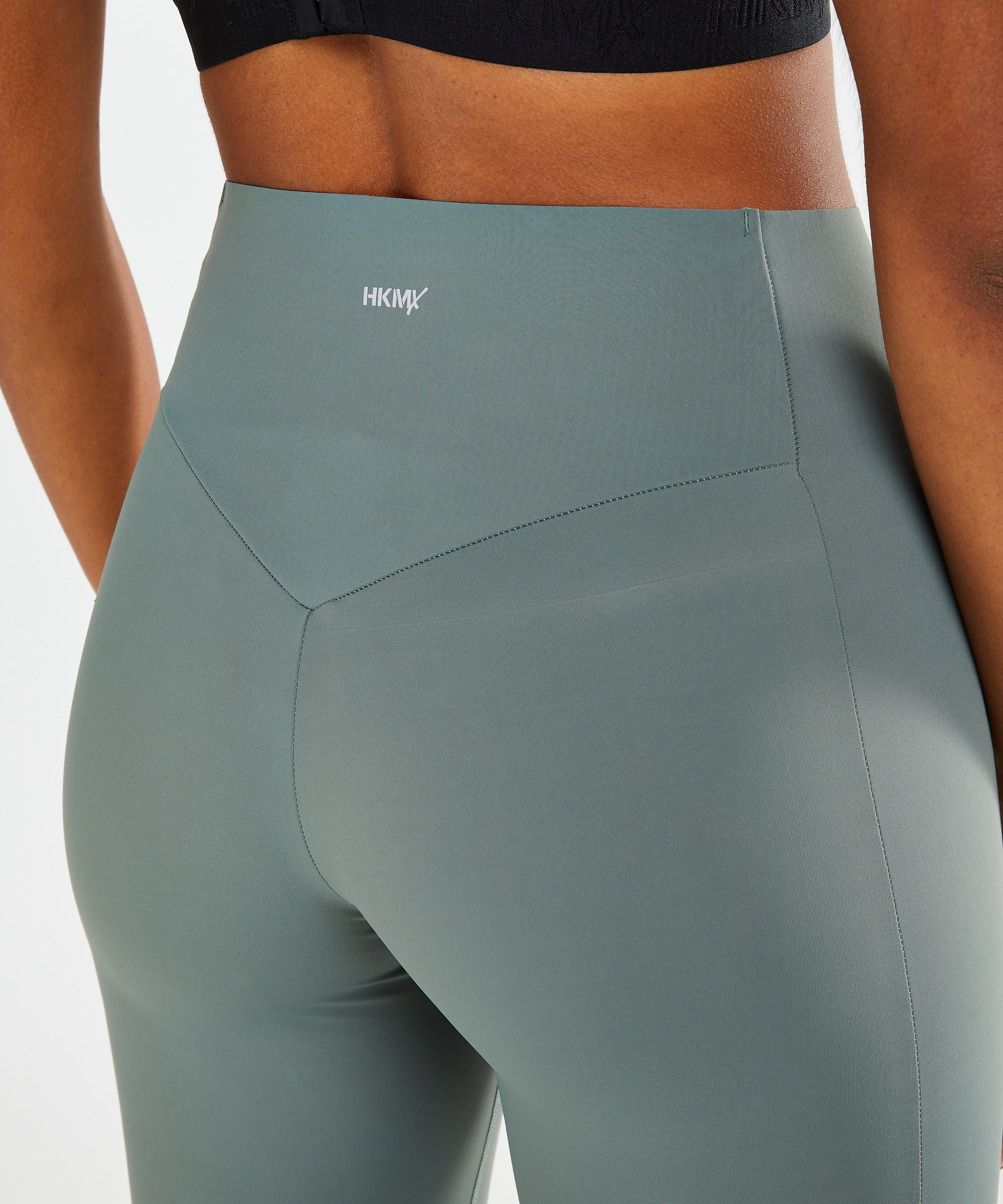 HKMX Make Me Zen High Waisted Leggings, Green, main