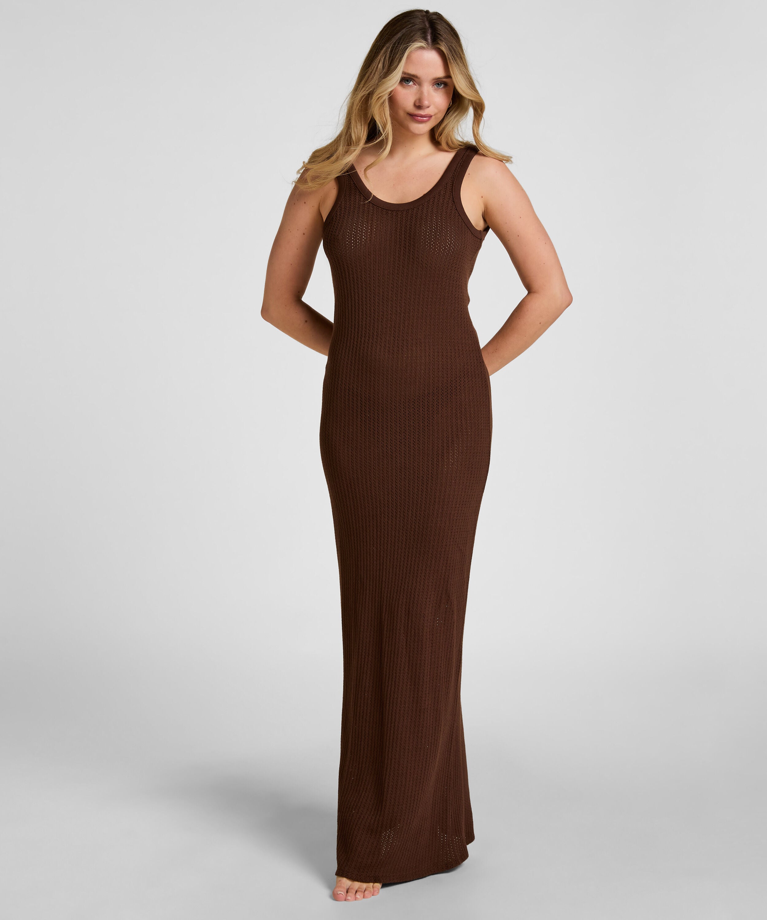 Beach Dress Coastal Muse, Brown