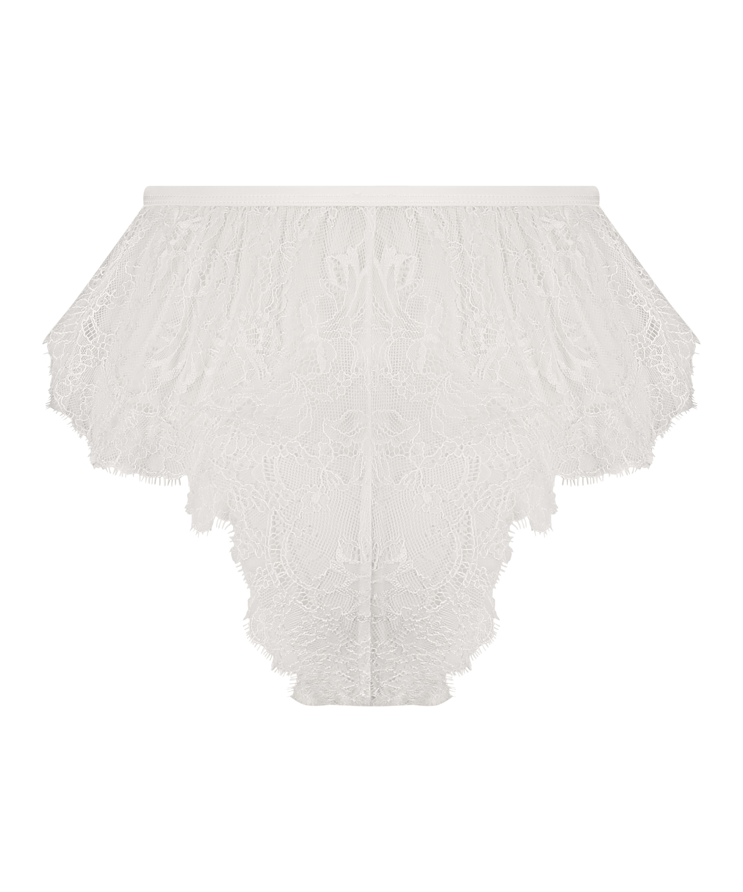 Lace Camille French Knicker, White, main