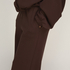 Pant viscose wide leg, Brown