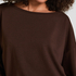 Boatneck Sweater Audrey, Brown