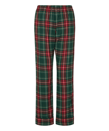 Petite Flannel Pyjama Pants, Green