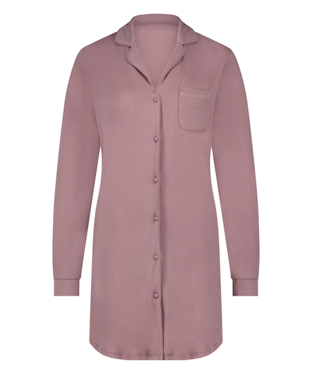 Essential Jersey Shirtdress, Pink