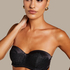 Chalice Padded Strapless Underwired Bra, Black