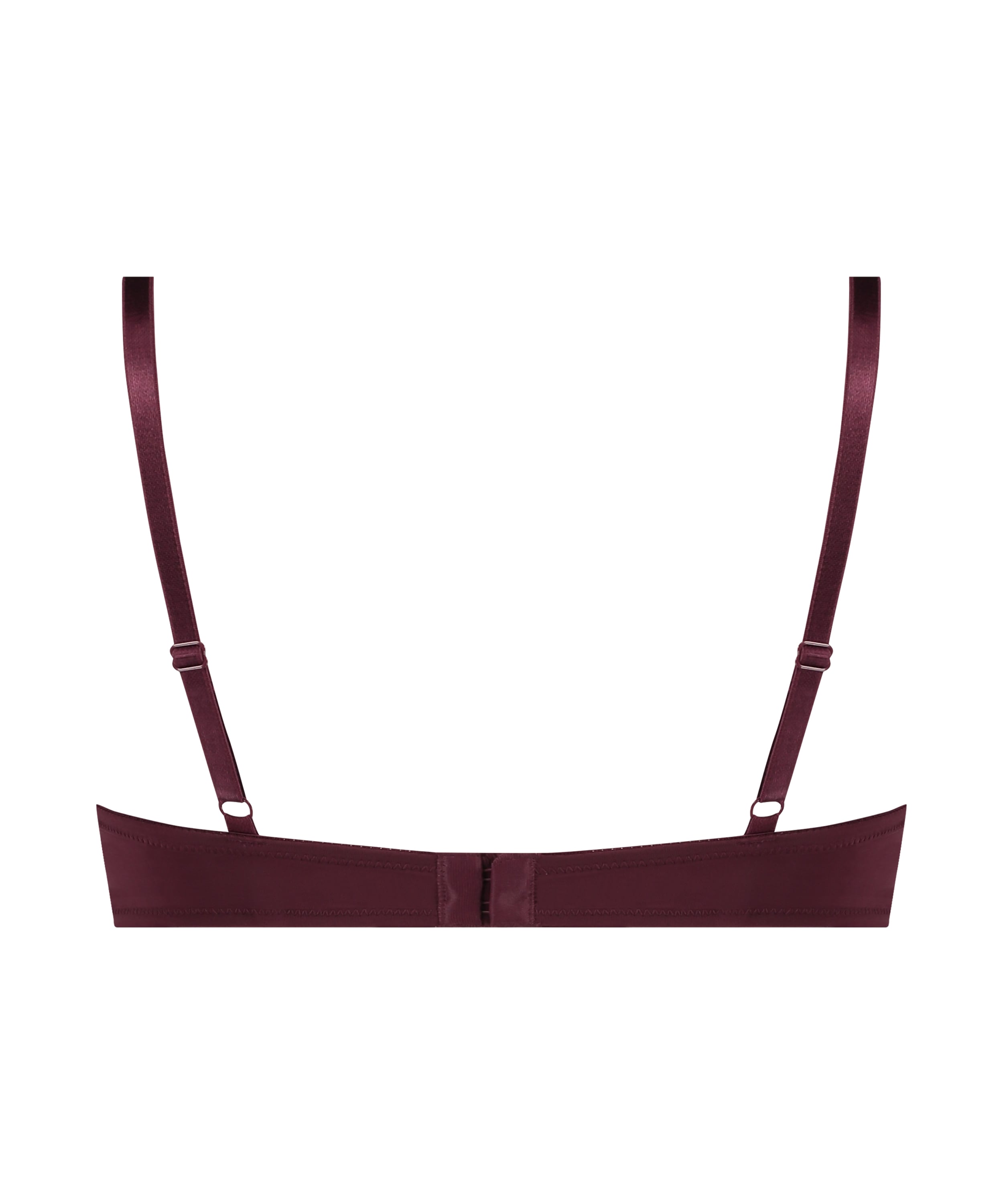 Plunge Padded Underwired Bra, Purple, main