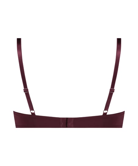 Plunge Padded Underwired Bra, Purple