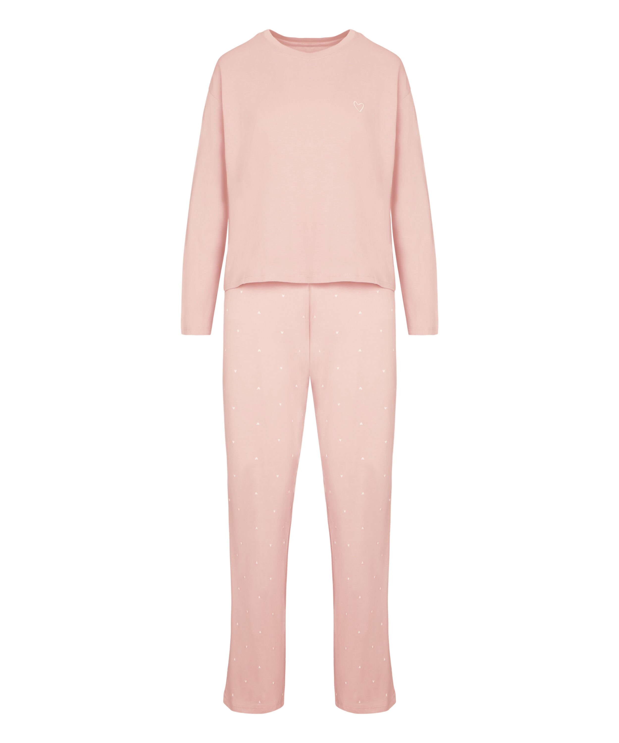 Pyjamaset Cotton Jersey, Pink