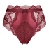 High Leg Thong Rebecca Mir, Red