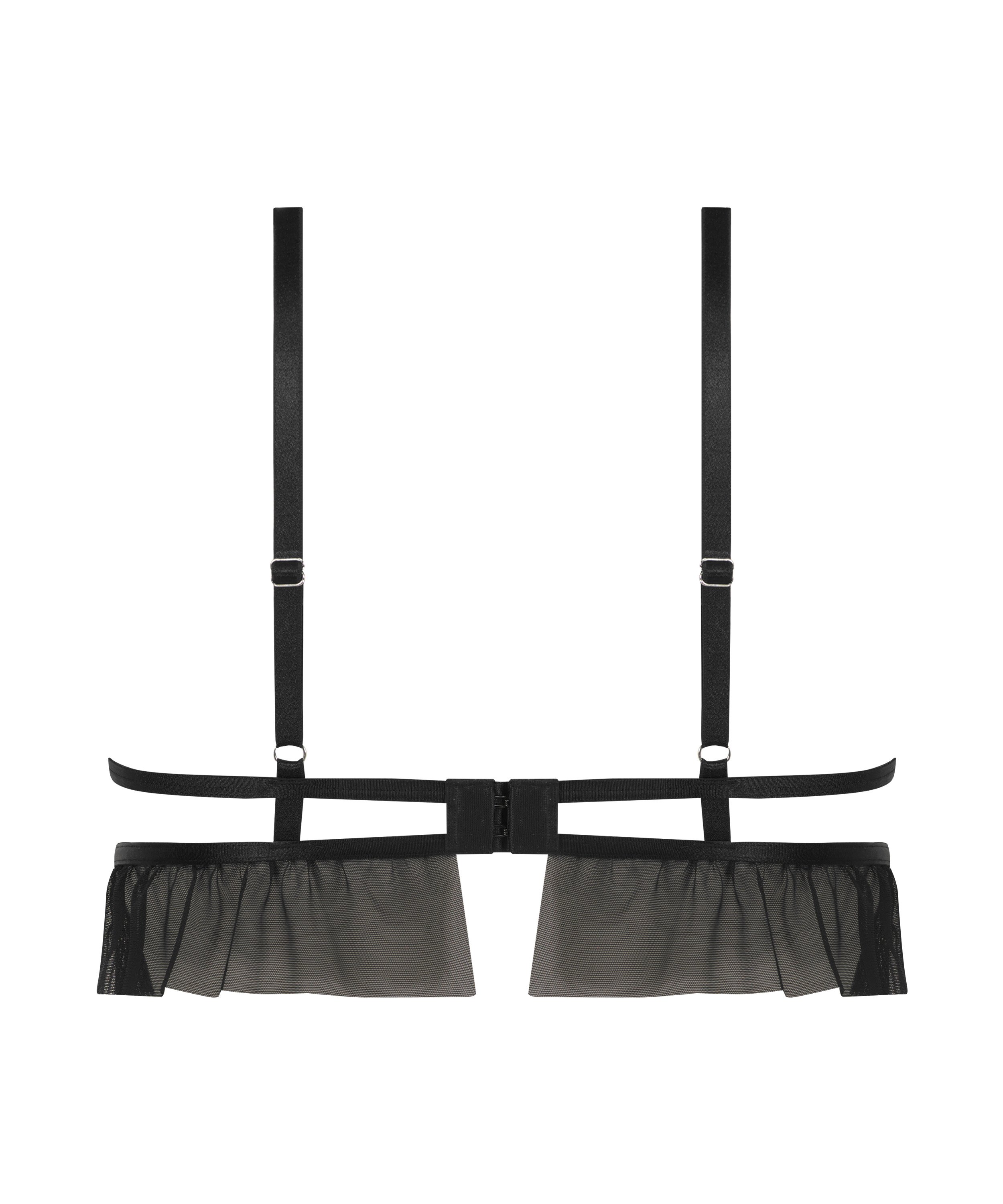 Ellen Maid Bralette, Black, main