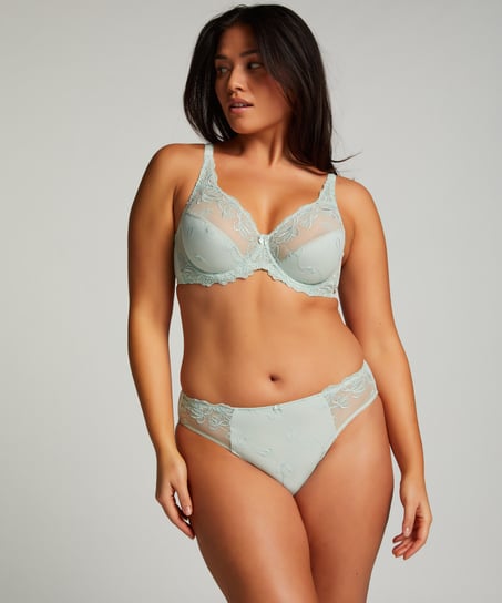 Diva Non-Padded Underwired Bra, Green