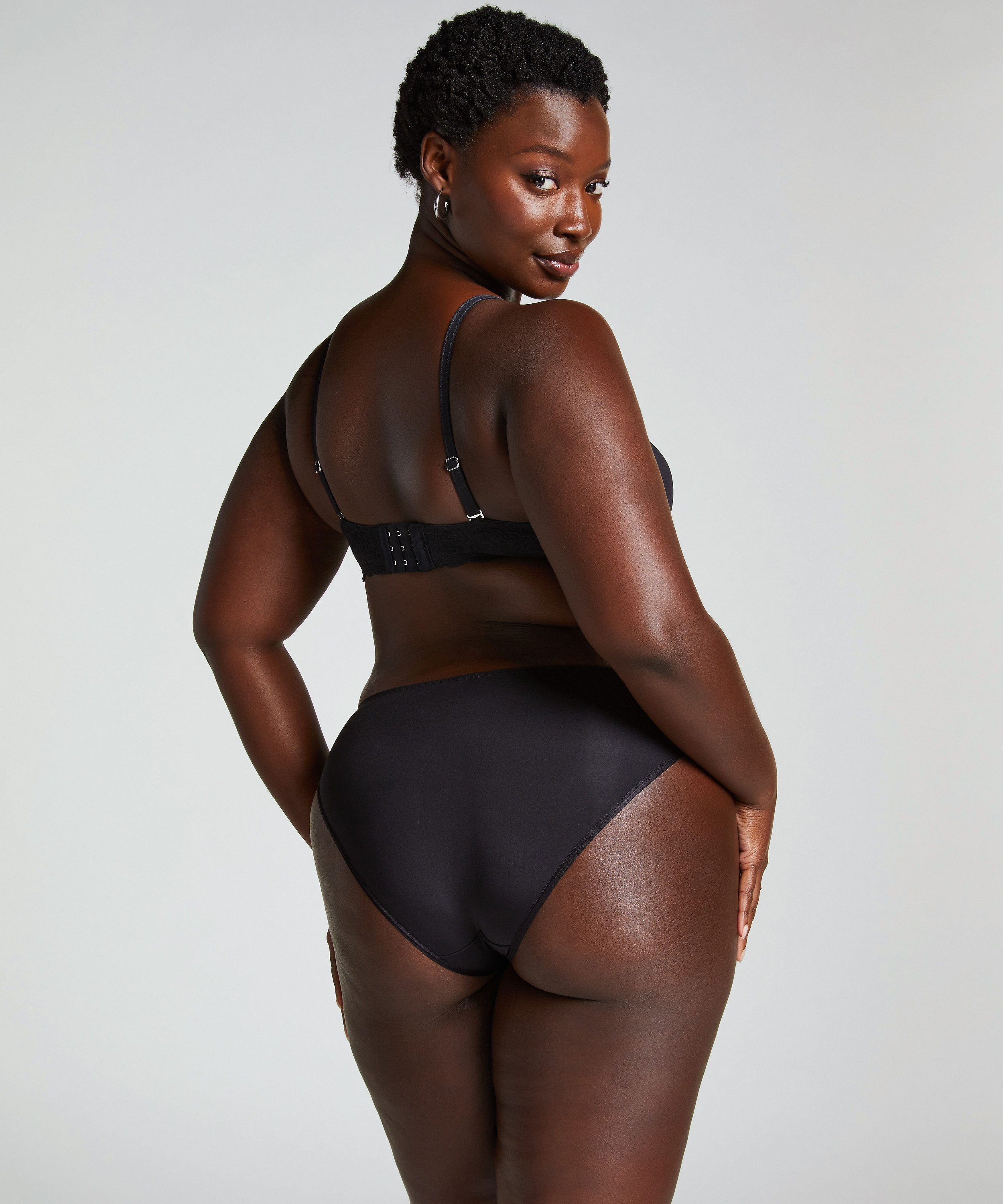 Angie Padded Strapless Underwired Bra, Black, main