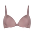 Plunge Padded Underwired Bra, Pink