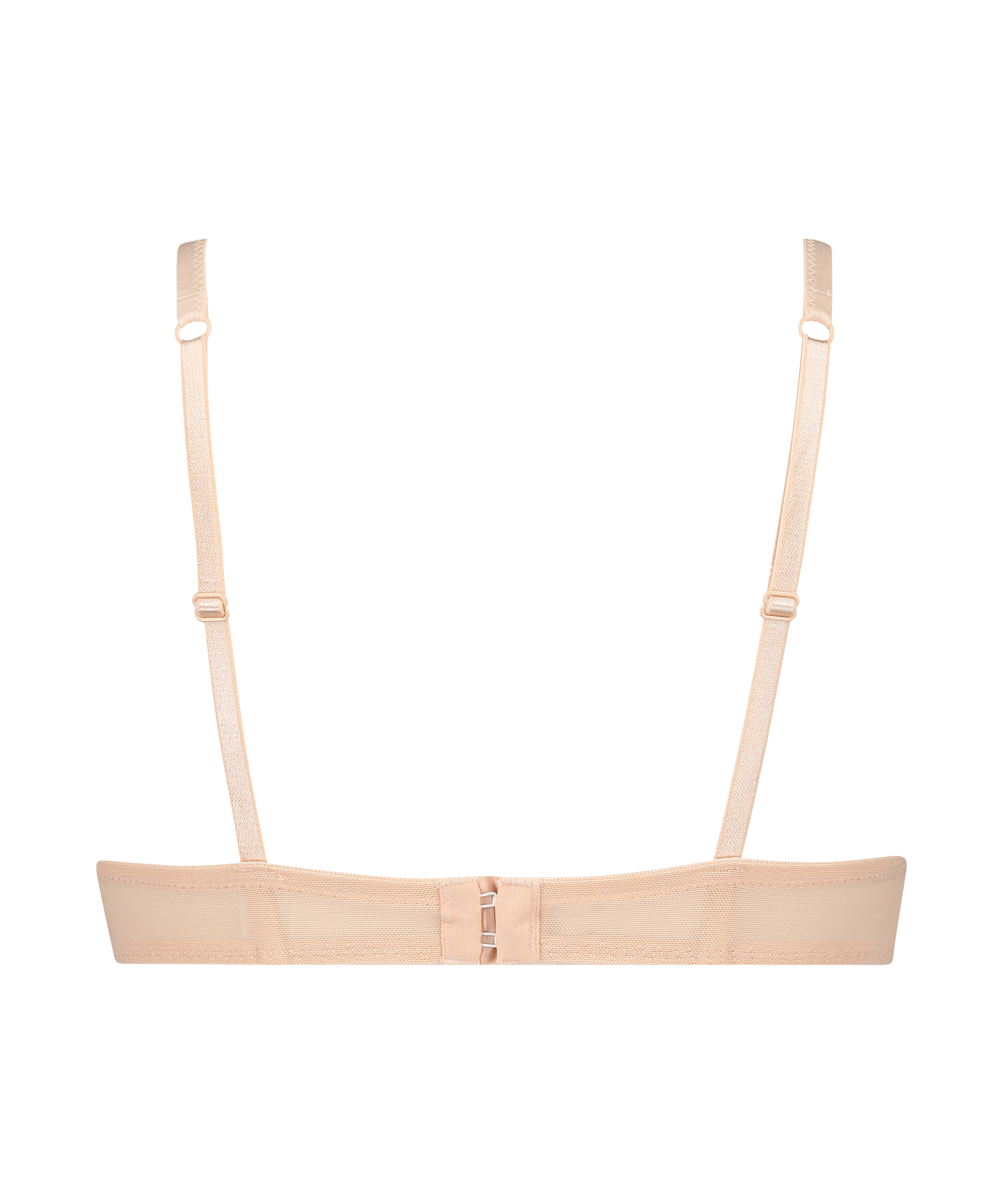 Yves padded underwired push-up bra, Beige, main