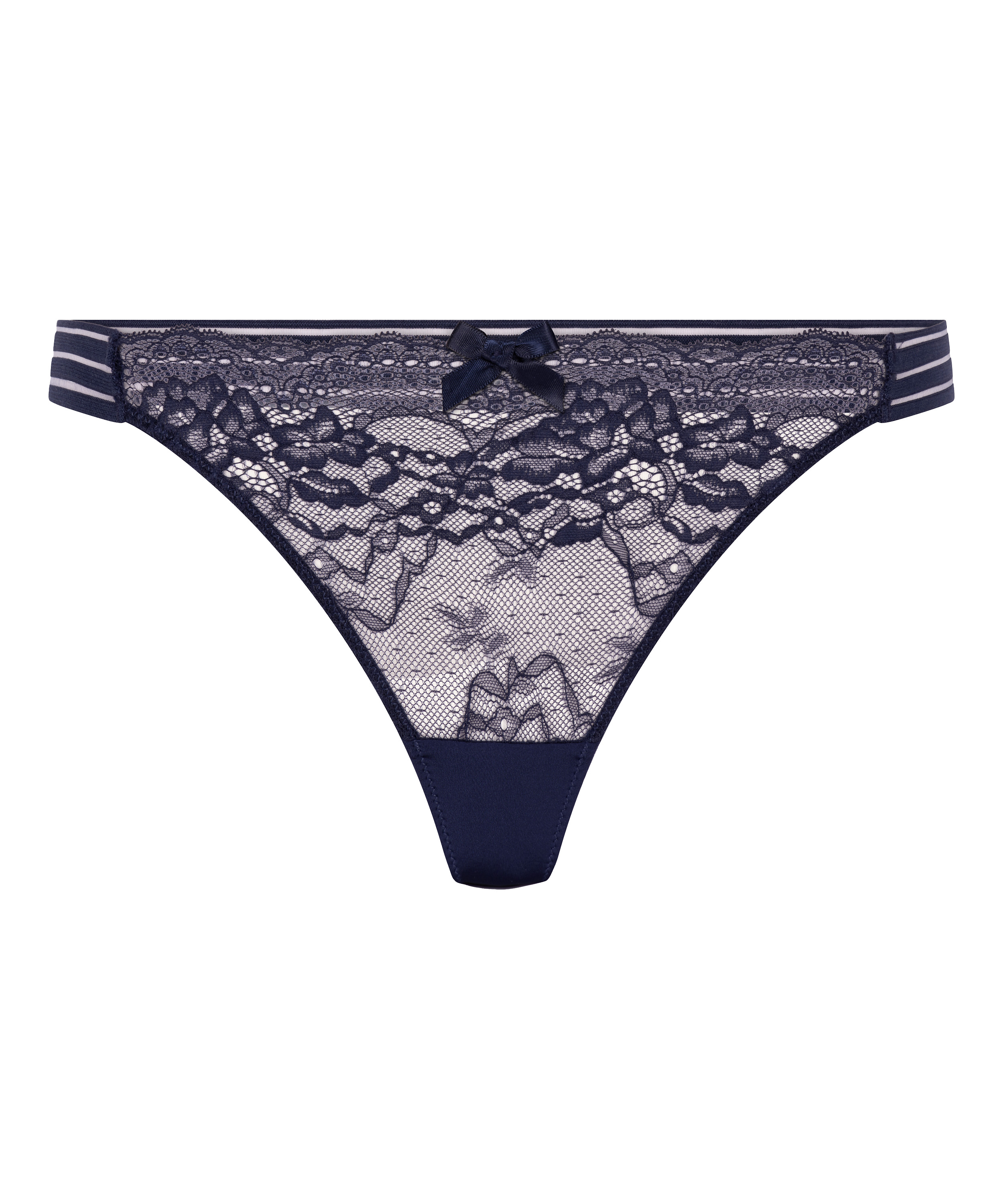 Highleg Tanga Sully, Blue, main