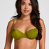 Padded Underwired Bikini Top Bardolino, Green