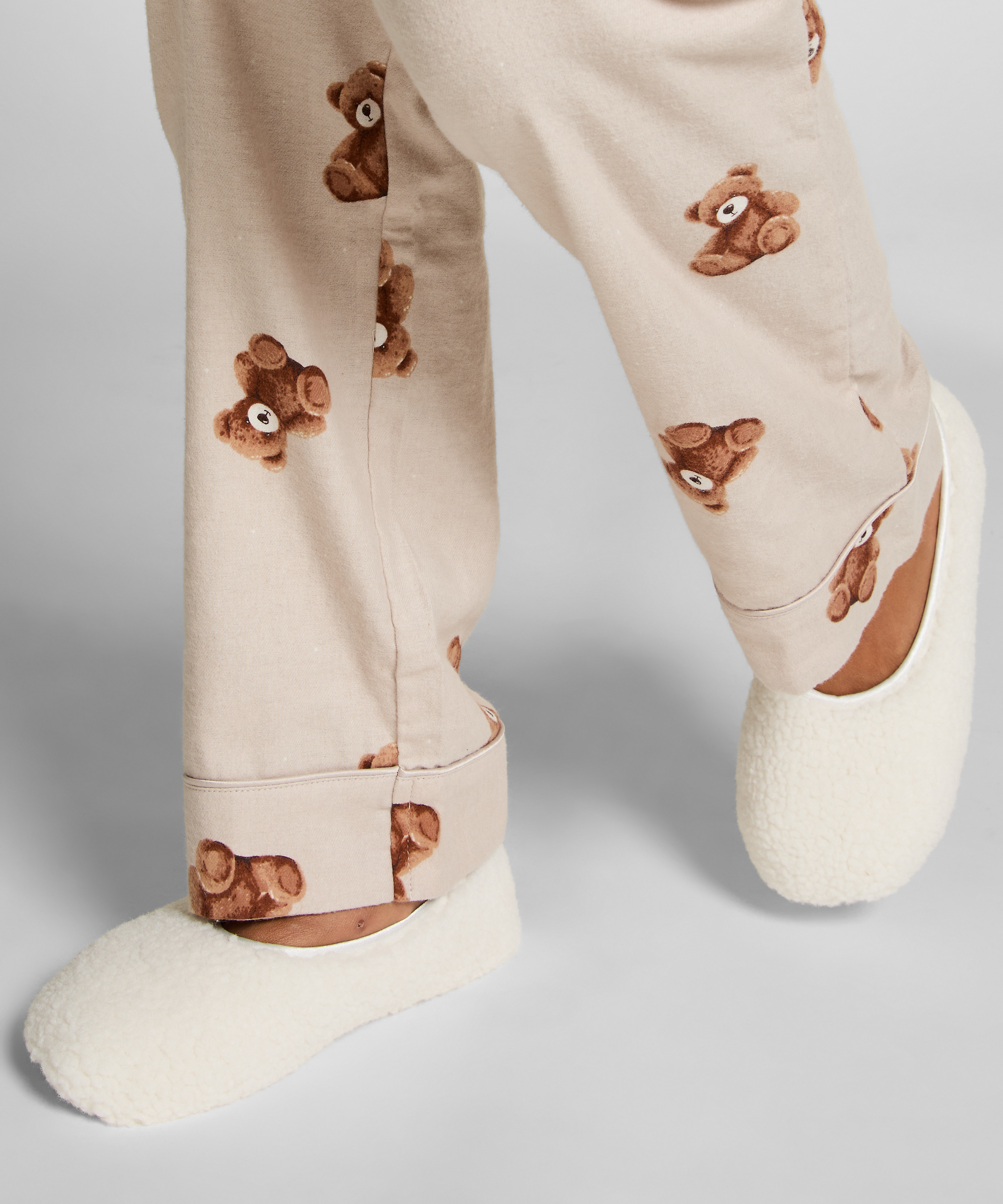 Slippers Violet, White, main