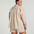 Linen Pyjama Top, Beige