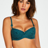 Maya Padded Underwired Bra, Blue
