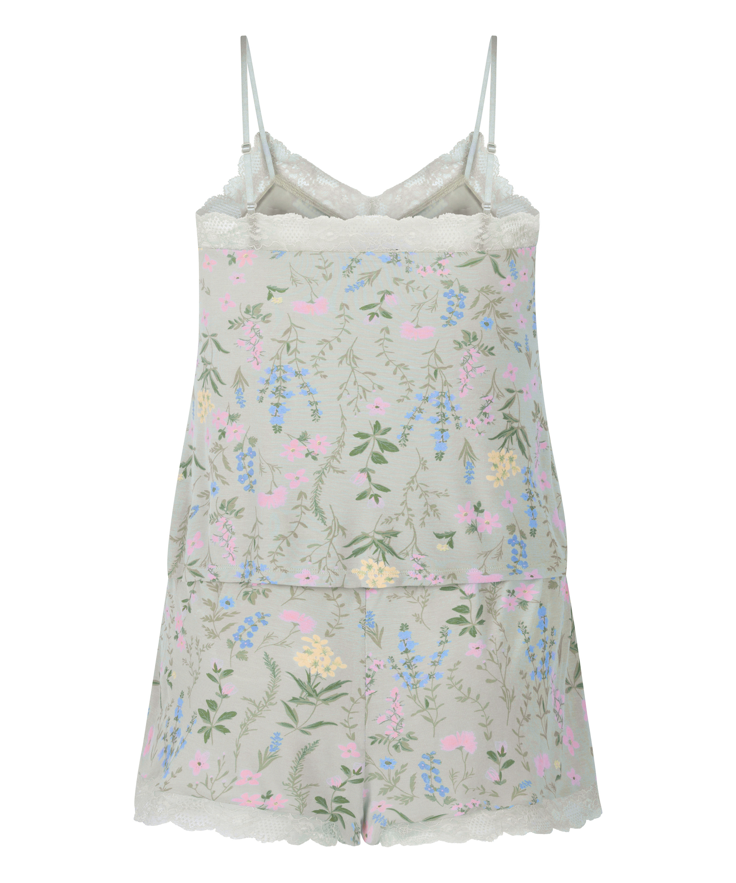 Cami Short Pyjama Set, Green, main