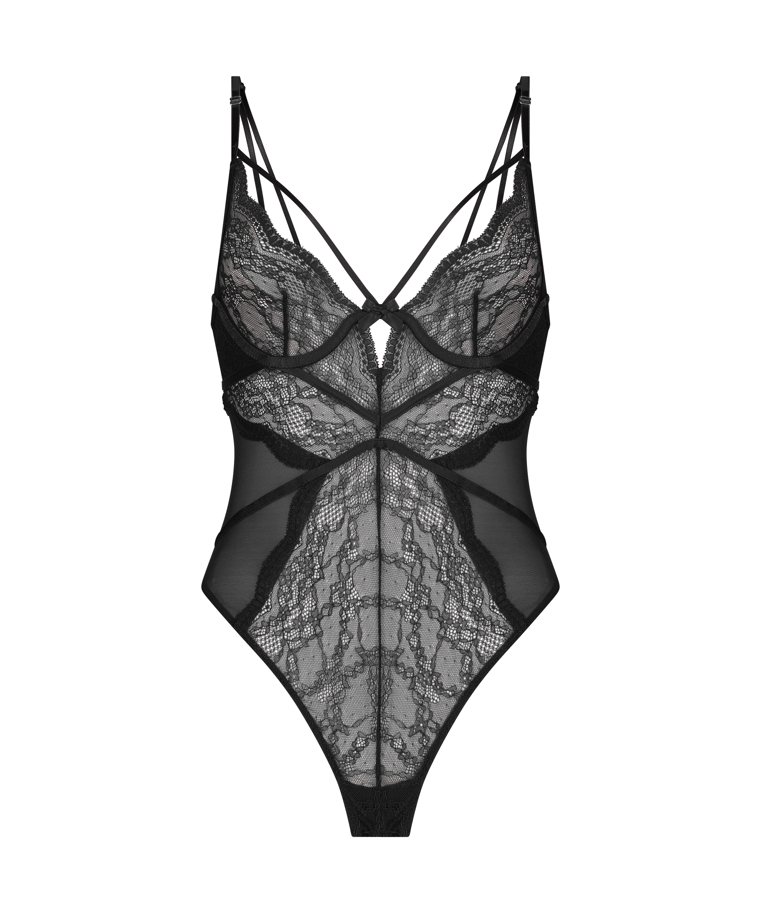 Isabelle Non-Padded Underwired Body, Black, main