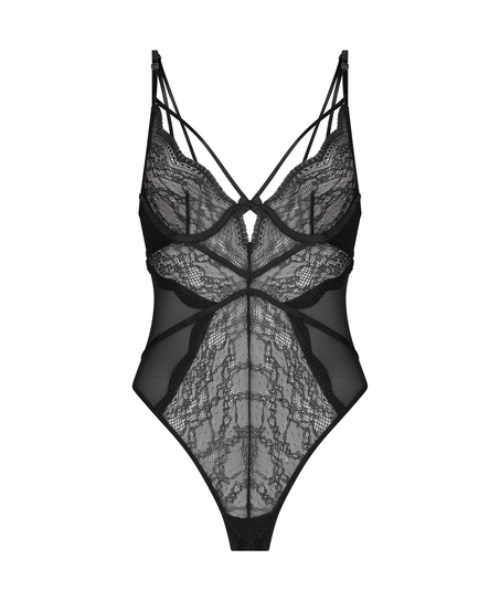 Isabelle Non-Padded Underwired Body, Black