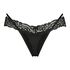 Willow Low RiseThong, Black