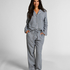 Flannel Pyjama Pants, Blue