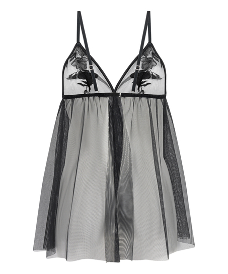 Hilton Babydoll, Black