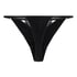 Catherine Highleg Thong, Black
