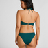 Bandeau Bikini Top St Kitts, Green