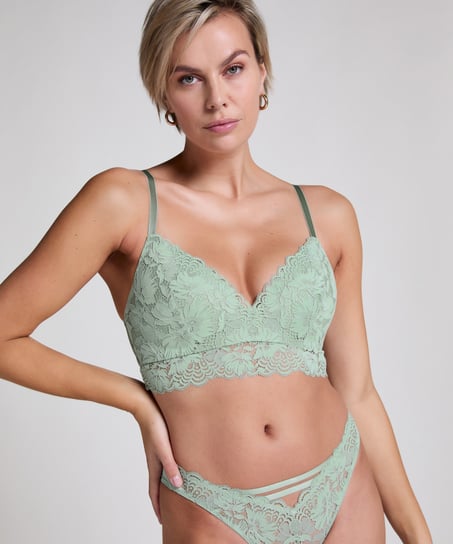 Andrea Padded Non-Wired Bra, Green