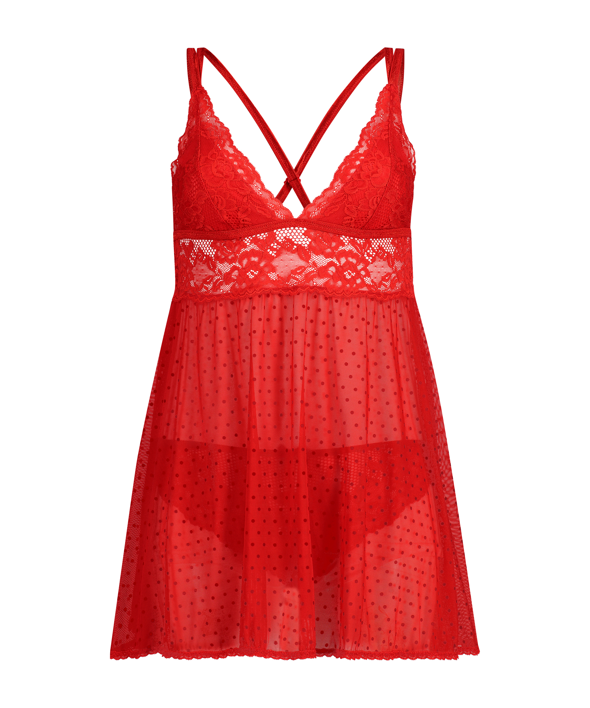 Beatriz Babydoll, Red, main