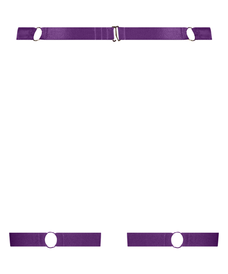 Belladonna Suspenders, Purple