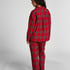 Flannel Pyjama Top, Red