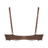 Marine Padded Underwired Bra, Brown