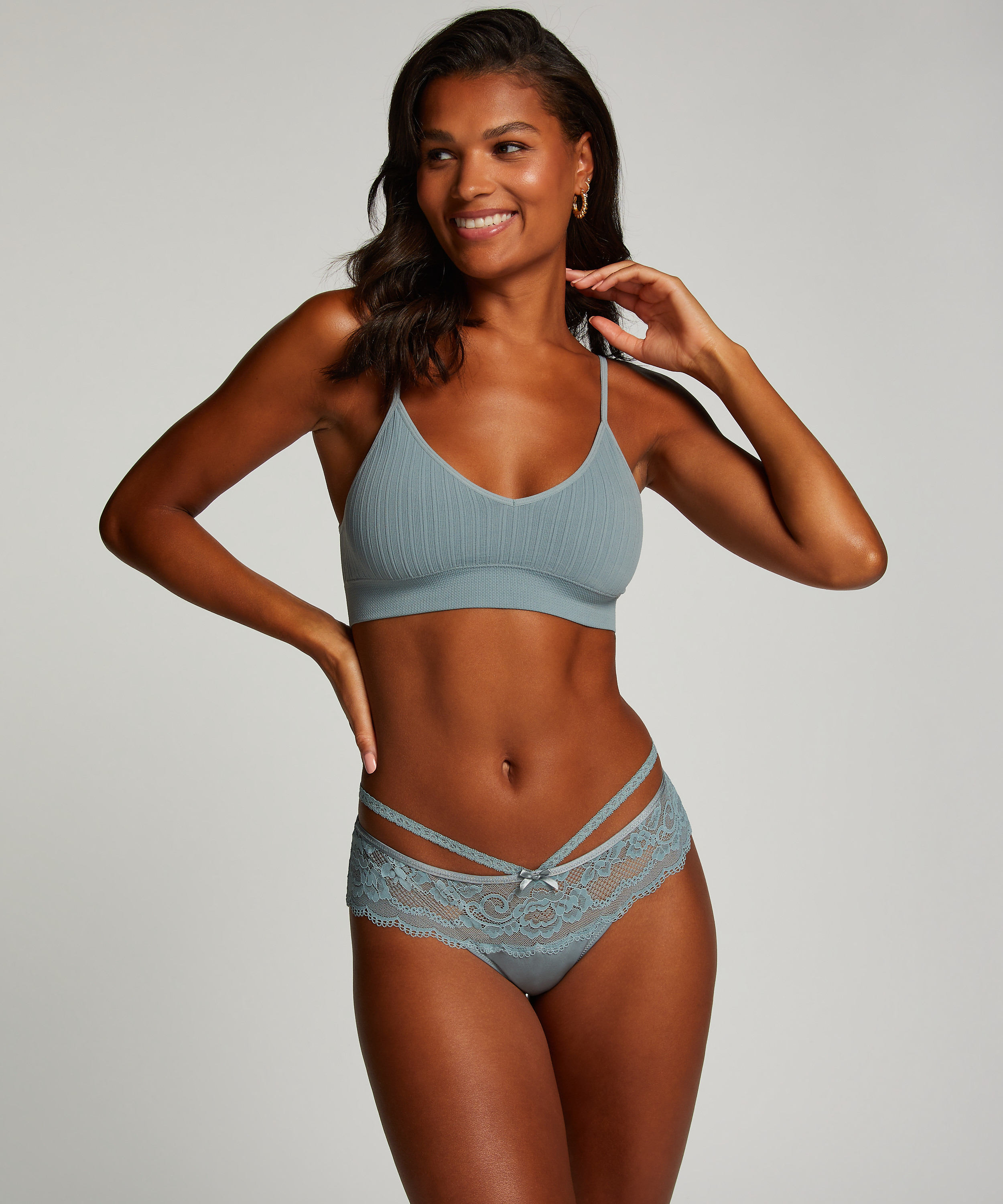 Quinn thong boxers, Blue, main