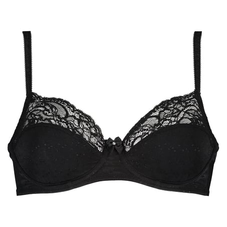 Sophie Non-Padded Underwired Bra, Black