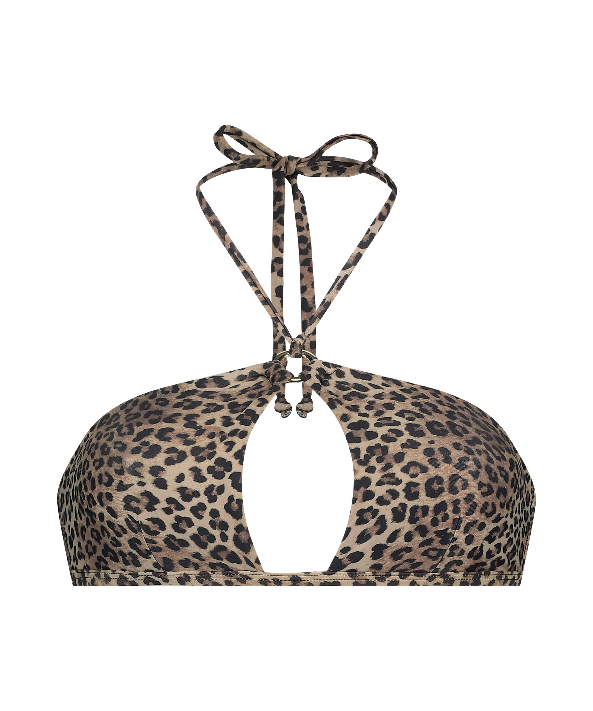 Cannes Bikini Top, Brown