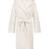 Fleece Bathrobe, Beige
