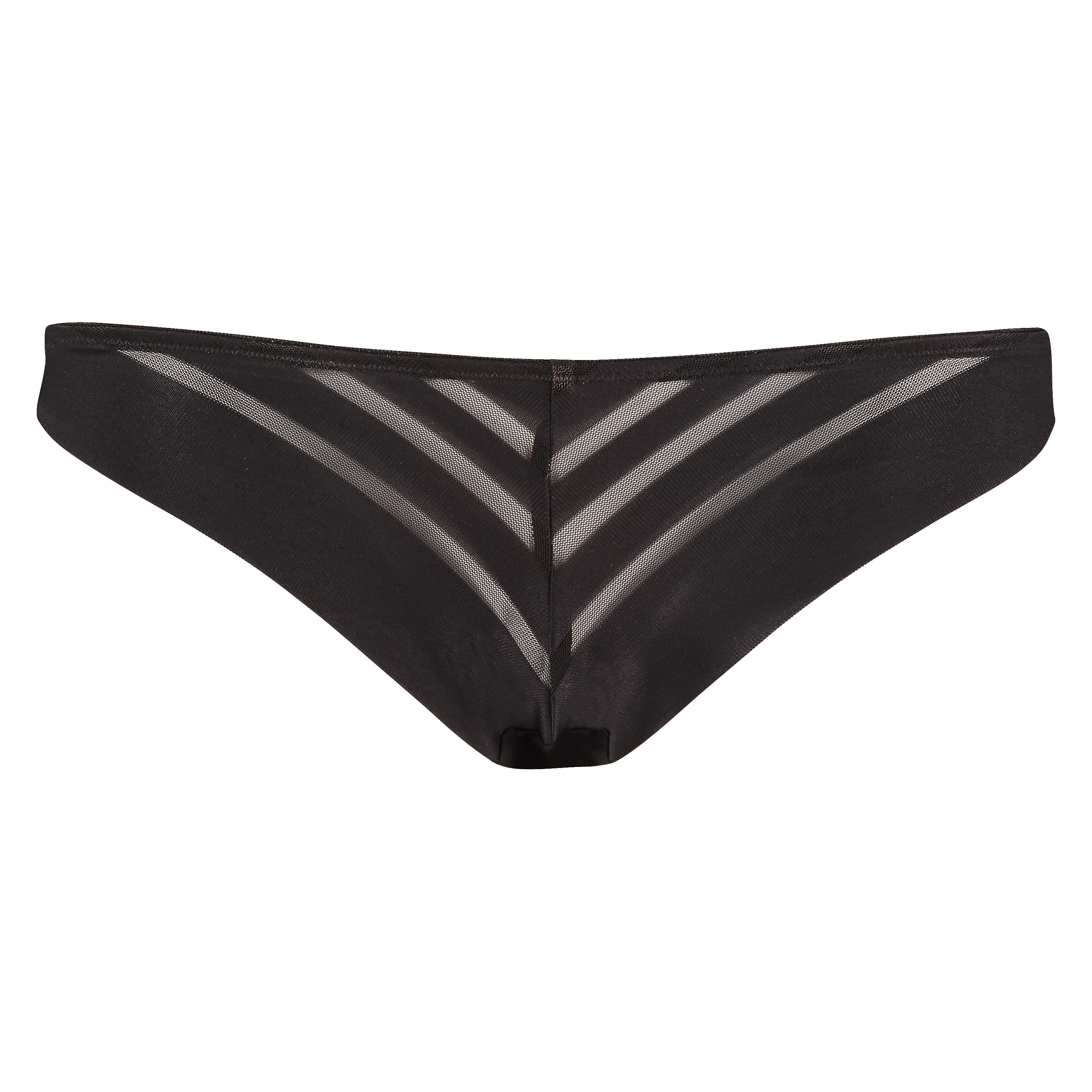Invisible thong burn-out, Black, main